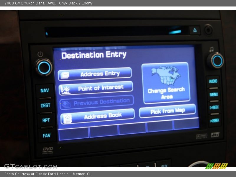 Onyx Black / Ebony 2008 GMC Yukon Denali AWD