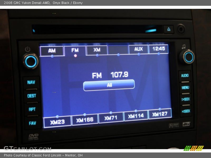 Onyx Black / Ebony 2008 GMC Yukon Denali AWD