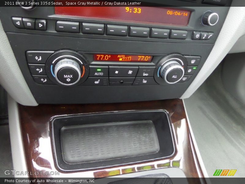 Space Gray Metallic / Gray Dakota Leather 2011 BMW 3 Series 335d Sedan