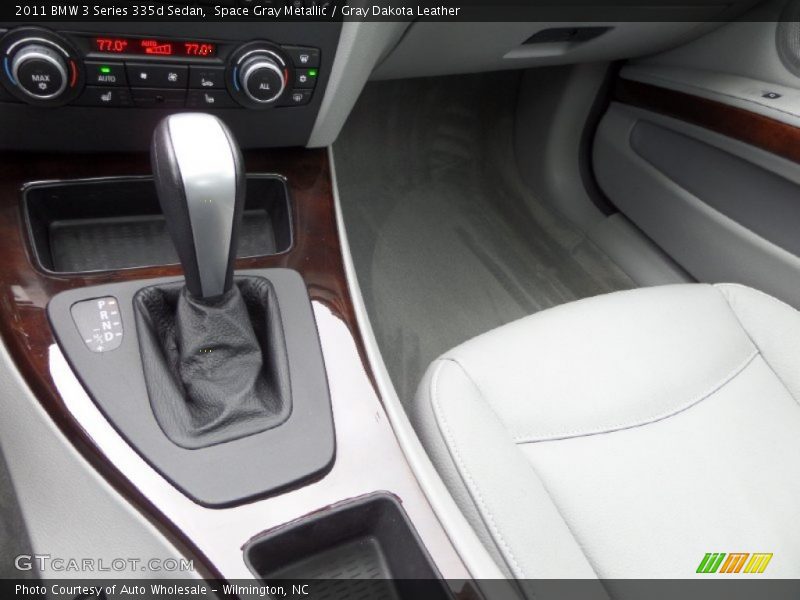 Space Gray Metallic / Gray Dakota Leather 2011 BMW 3 Series 335d Sedan