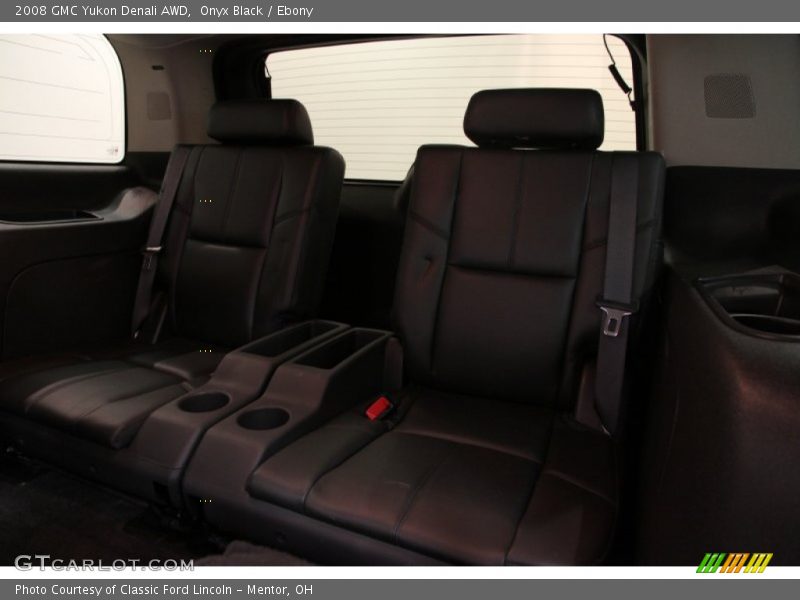 Onyx Black / Ebony 2008 GMC Yukon Denali AWD