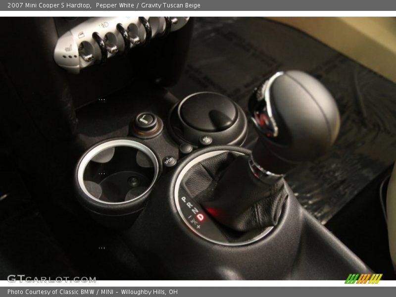 Pepper White / Gravity Tuscan Beige 2007 Mini Cooper S Hardtop