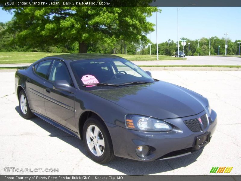 Dark Slate Metallic / Ebony 2008 Pontiac Grand Prix Sedan