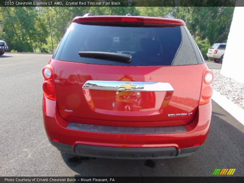 Crystal Red Tintcoat / Jet Black 2015 Chevrolet Equinox LT AWD