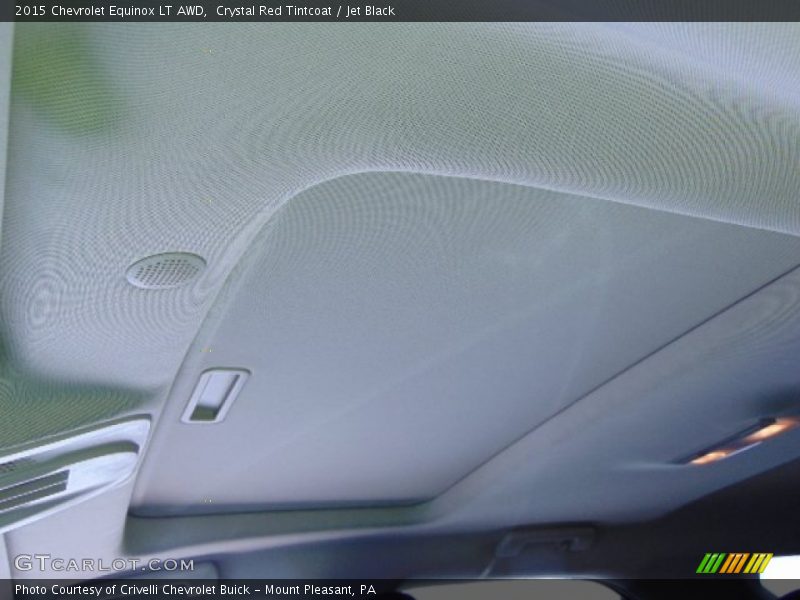 Crystal Red Tintcoat / Jet Black 2015 Chevrolet Equinox LT AWD