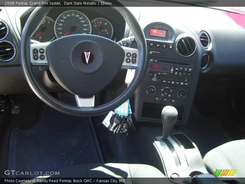 Dark Slate Metallic / Ebony 2008 Pontiac Grand Prix Sedan