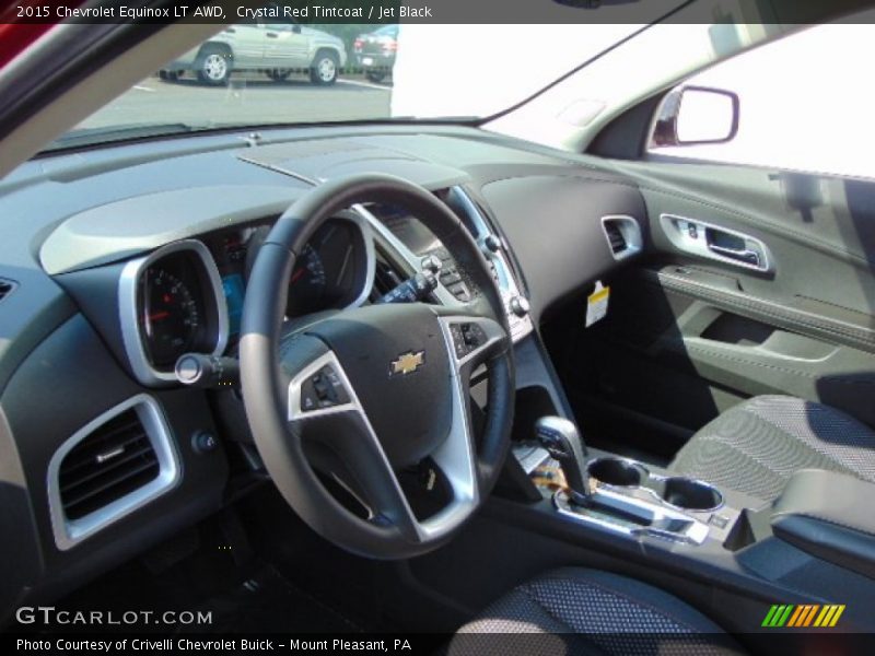Crystal Red Tintcoat / Jet Black 2015 Chevrolet Equinox LT AWD