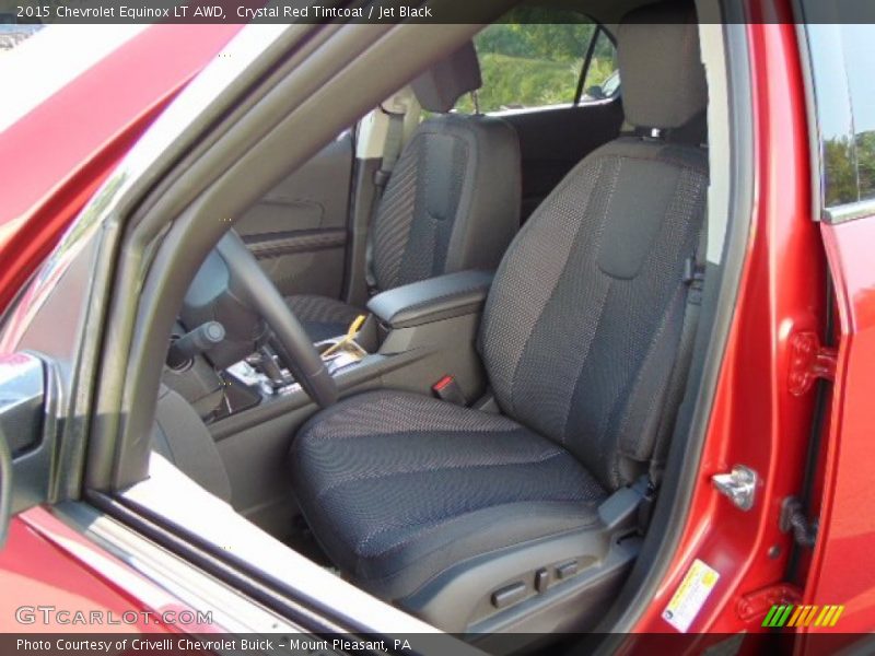 Crystal Red Tintcoat / Jet Black 2015 Chevrolet Equinox LT AWD