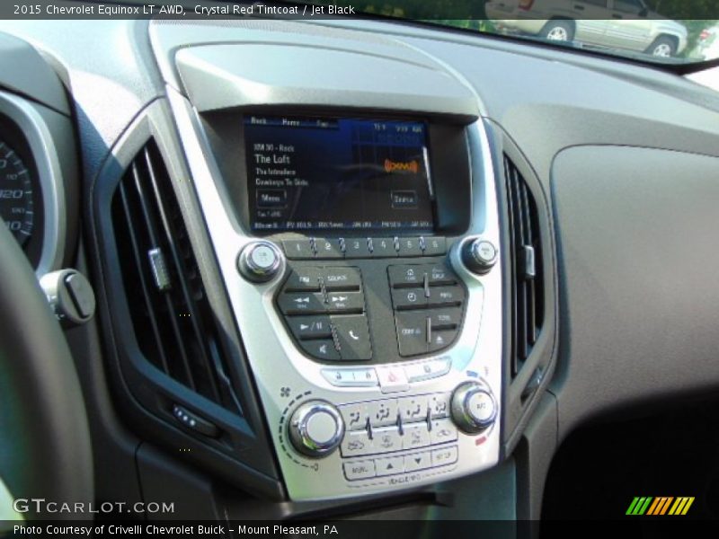 Crystal Red Tintcoat / Jet Black 2015 Chevrolet Equinox LT AWD