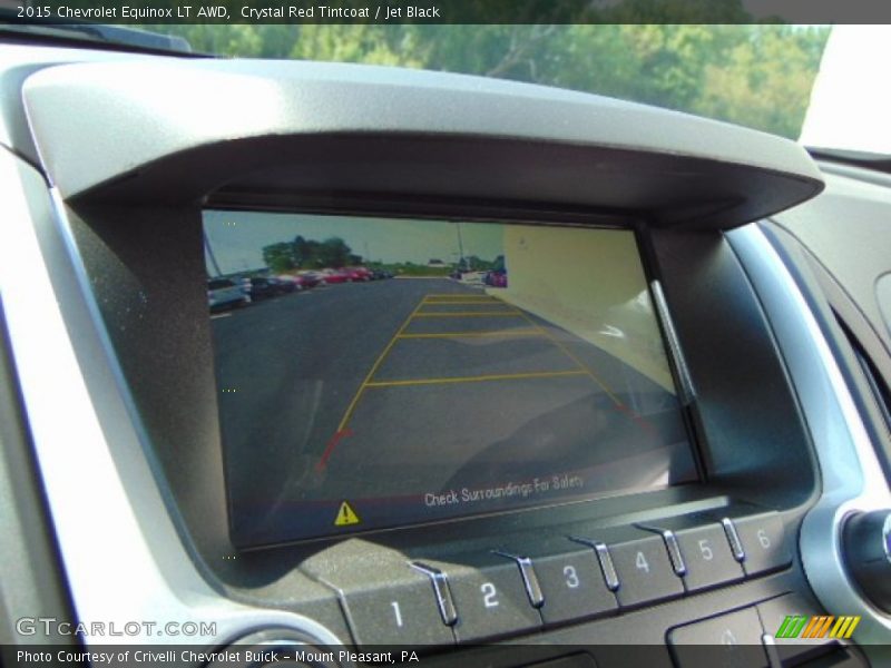 Crystal Red Tintcoat / Jet Black 2015 Chevrolet Equinox LT AWD