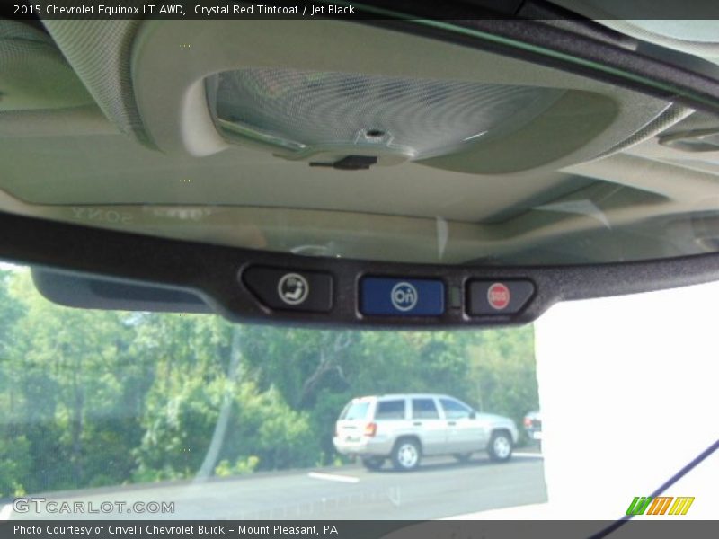 Crystal Red Tintcoat / Jet Black 2015 Chevrolet Equinox LT AWD