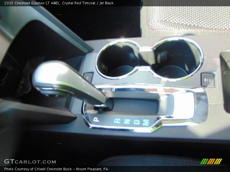 Crystal Red Tintcoat / Jet Black 2015 Chevrolet Equinox LT AWD