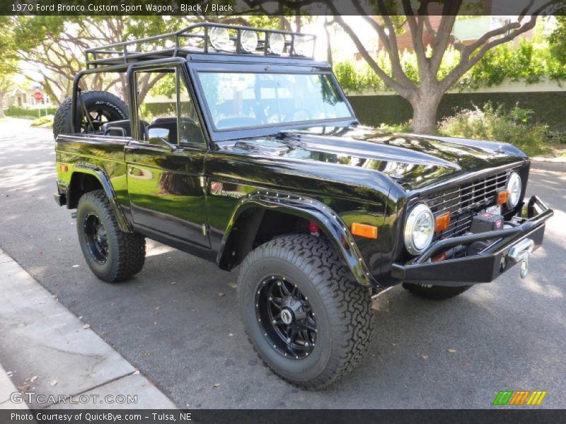  1970 Bronco Custom Sport Wagon Black
