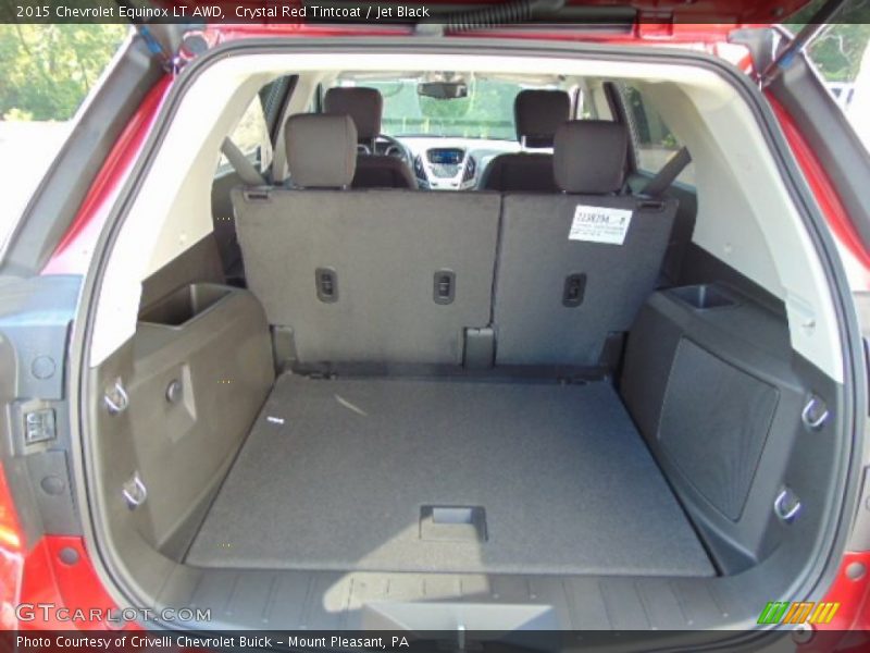 Crystal Red Tintcoat / Jet Black 2015 Chevrolet Equinox LT AWD
