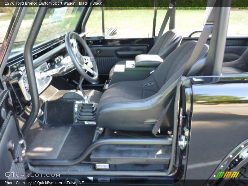 Front Seat of 1970 Bronco Custom Sport Wagon