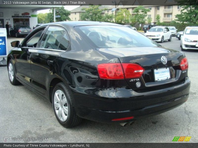 Black Uni / Titan Black 2013 Volkswagen Jetta SE Sedan