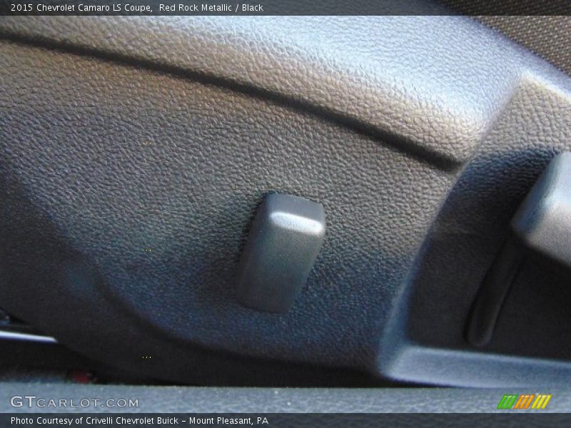 Red Rock Metallic / Black 2015 Chevrolet Camaro LS Coupe