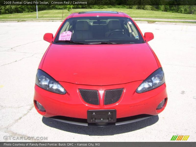 Crimson Red / Cashmere 2008 Pontiac Grand Prix Sedan