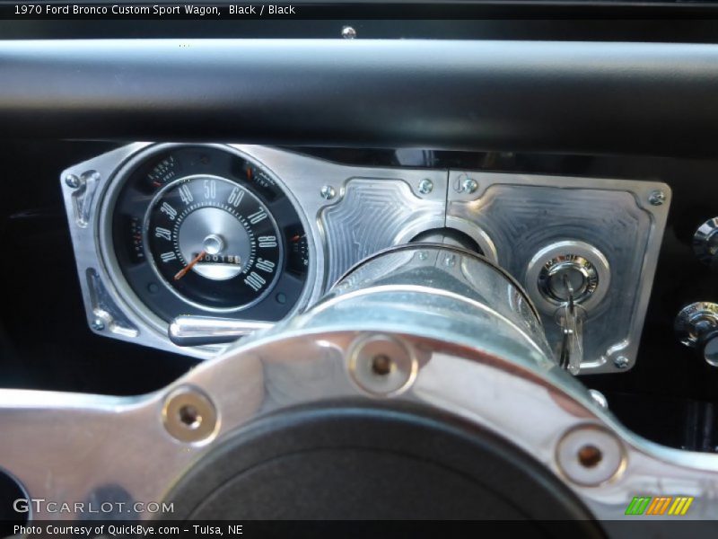 Black / Black 1970 Ford Bronco Custom Sport Wagon