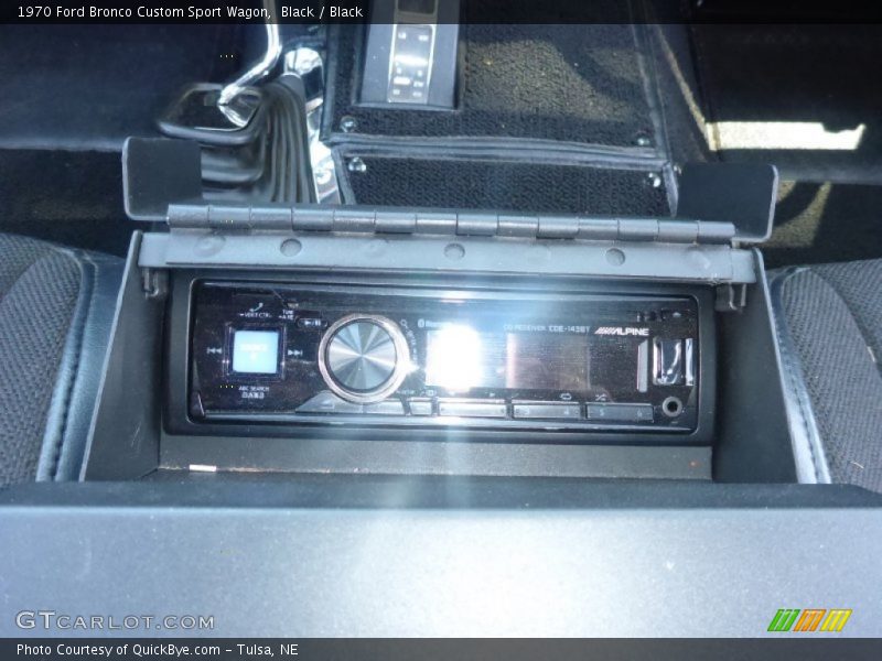 Black / Black 1970 Ford Bronco Custom Sport Wagon