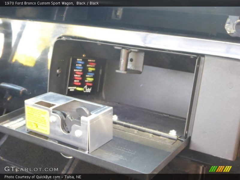 Black / Black 1970 Ford Bronco Custom Sport Wagon