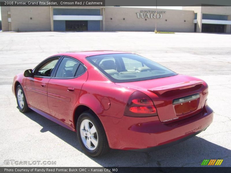 Crimson Red / Cashmere 2008 Pontiac Grand Prix Sedan