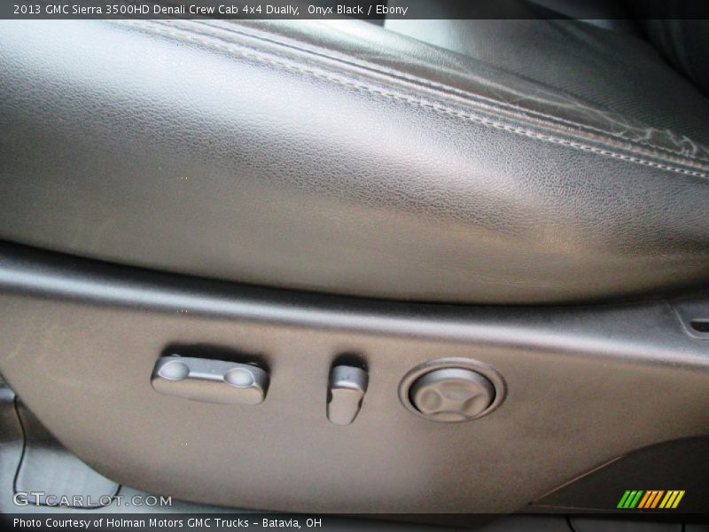 Onyx Black / Ebony 2013 GMC Sierra 3500HD Denali Crew Cab 4x4 Dually