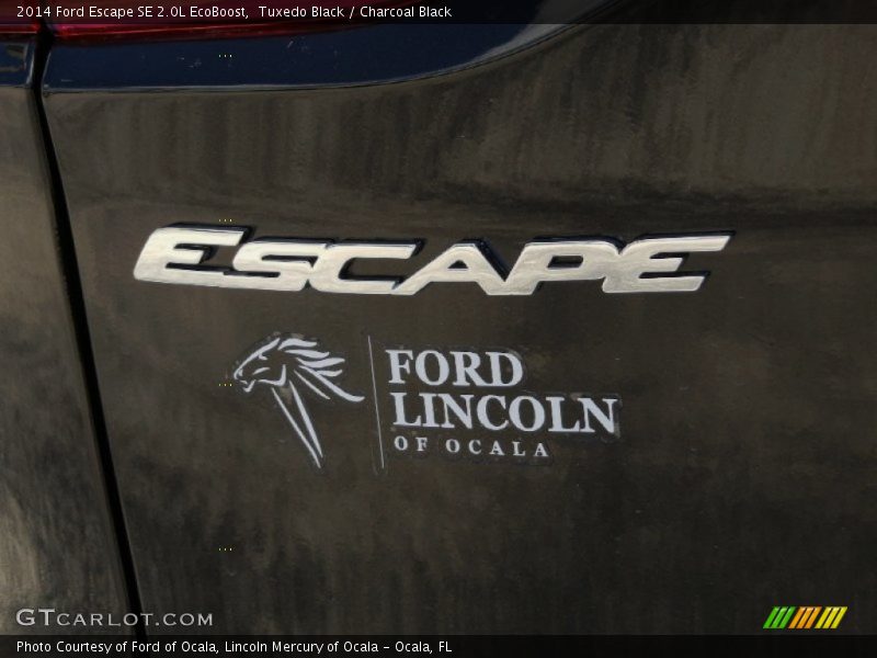 Tuxedo Black / Charcoal Black 2014 Ford Escape SE 2.0L EcoBoost