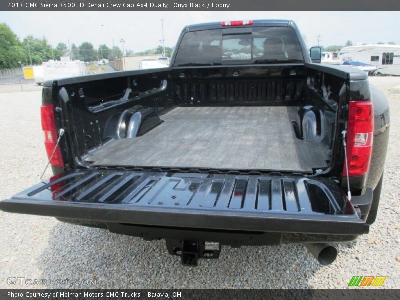 Onyx Black / Ebony 2013 GMC Sierra 3500HD Denali Crew Cab 4x4 Dually