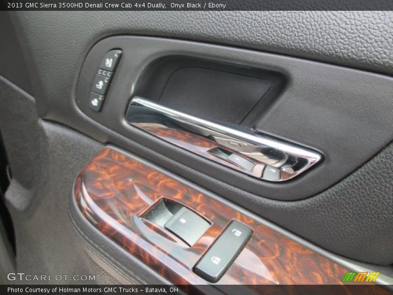 Onyx Black / Ebony 2013 GMC Sierra 3500HD Denali Crew Cab 4x4 Dually