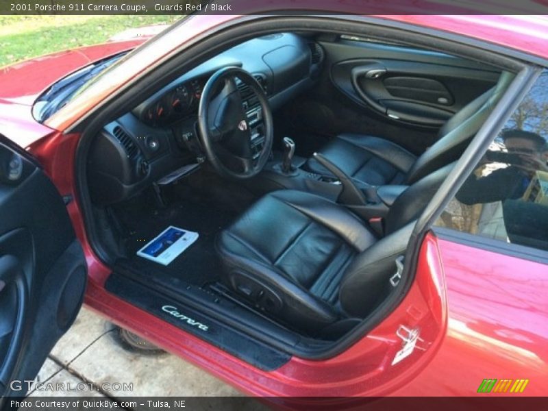 Guards Red / Black 2001 Porsche 911 Carrera Coupe