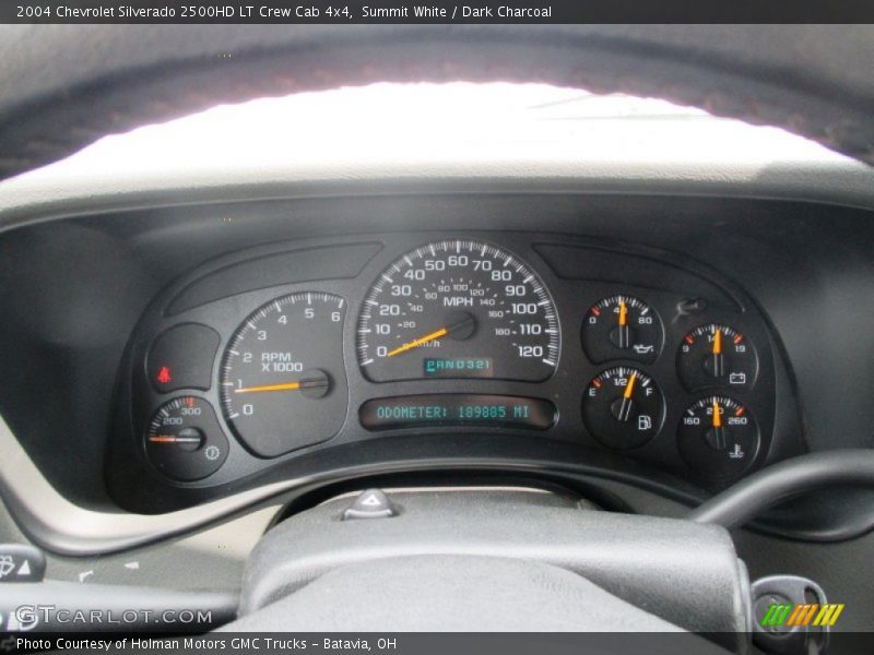 Summit White / Dark Charcoal 2004 Chevrolet Silverado 2500HD LT Crew Cab 4x4