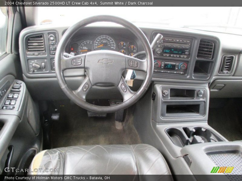 Summit White / Dark Charcoal 2004 Chevrolet Silverado 2500HD LT Crew Cab 4x4