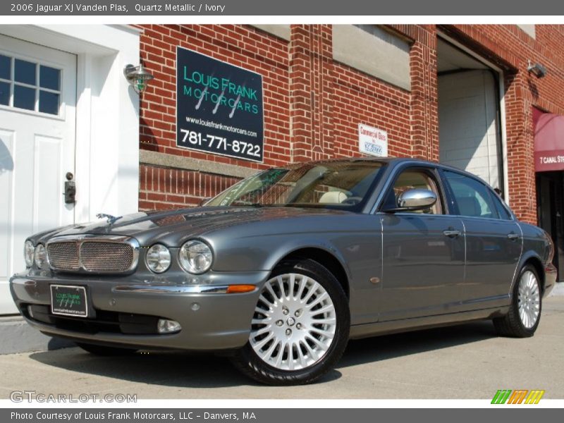 Quartz Metallic / Ivory 2006 Jaguar XJ Vanden Plas