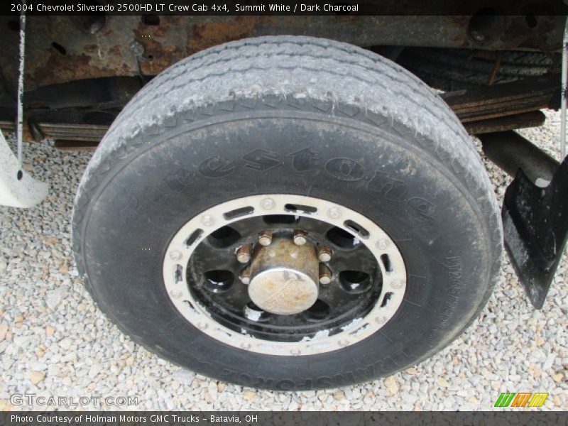 Summit White / Dark Charcoal 2004 Chevrolet Silverado 2500HD LT Crew Cab 4x4