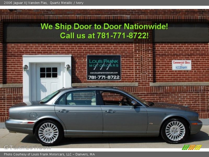 Quartz Metallic / Ivory 2006 Jaguar XJ Vanden Plas