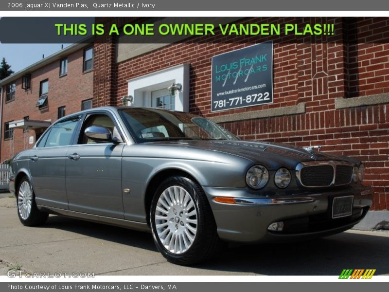 Quartz Metallic / Ivory 2006 Jaguar XJ Vanden Plas