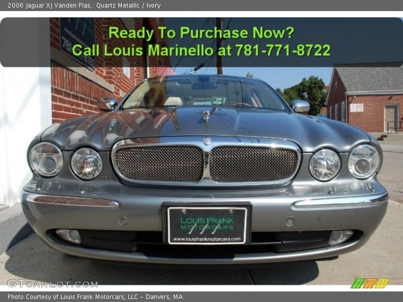 Quartz Metallic / Ivory 2006 Jaguar XJ Vanden Plas