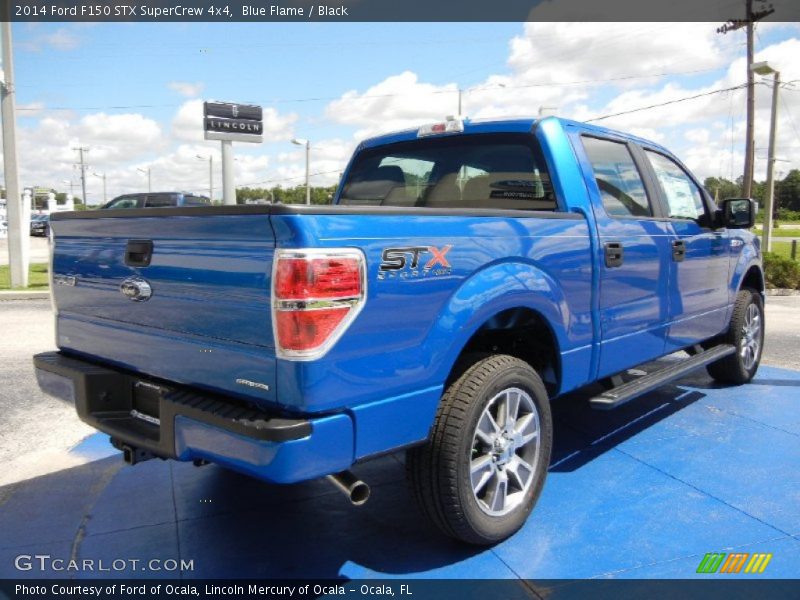  2014 F150 STX SuperCrew 4x4 Blue Flame