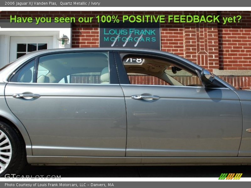 Quartz Metallic / Ivory 2006 Jaguar XJ Vanden Plas