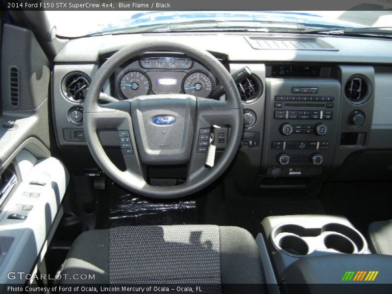 Blue Flame / Black 2014 Ford F150 STX SuperCrew 4x4