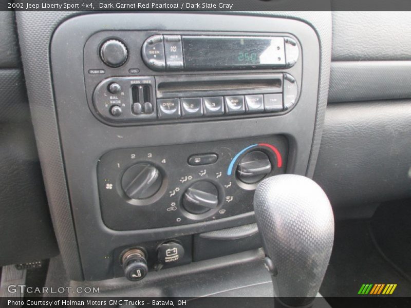 Dark Garnet Red Pearlcoat / Dark Slate Gray 2002 Jeep Liberty Sport 4x4