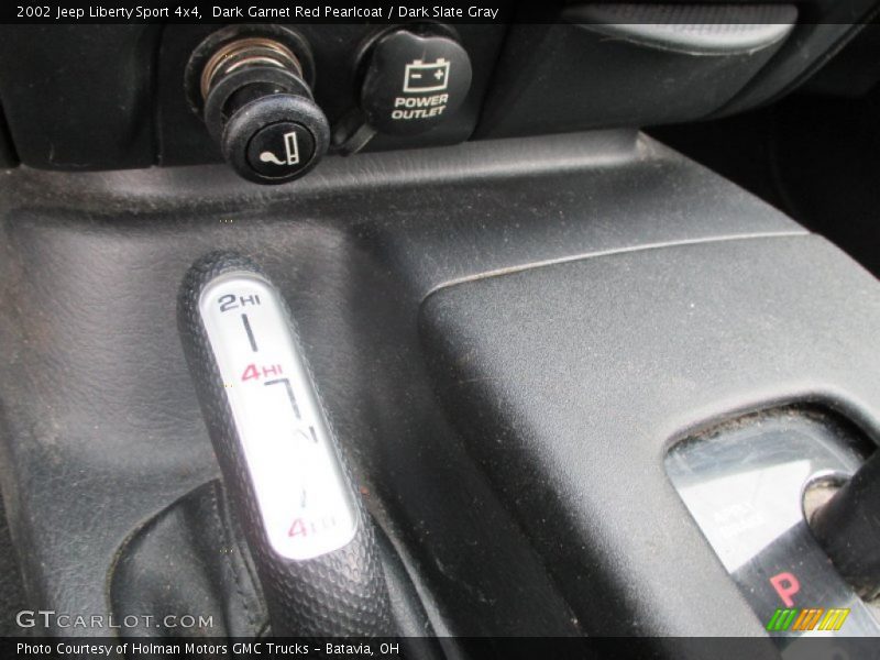 Dark Garnet Red Pearlcoat / Dark Slate Gray 2002 Jeep Liberty Sport 4x4