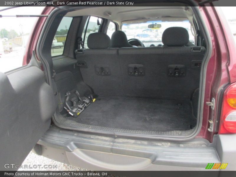 Dark Garnet Red Pearlcoat / Dark Slate Gray 2002 Jeep Liberty Sport 4x4