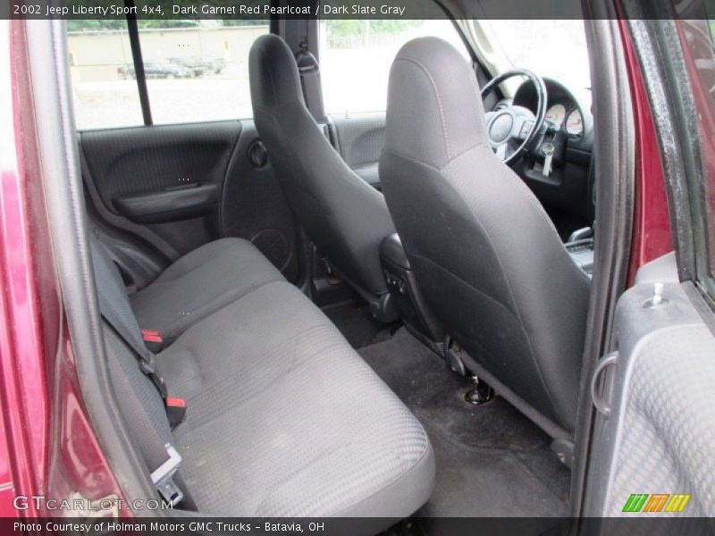 Dark Garnet Red Pearlcoat / Dark Slate Gray 2002 Jeep Liberty Sport 4x4