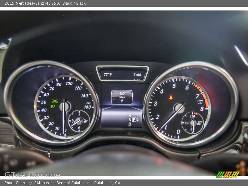  2015 ML 350 350 Gauges