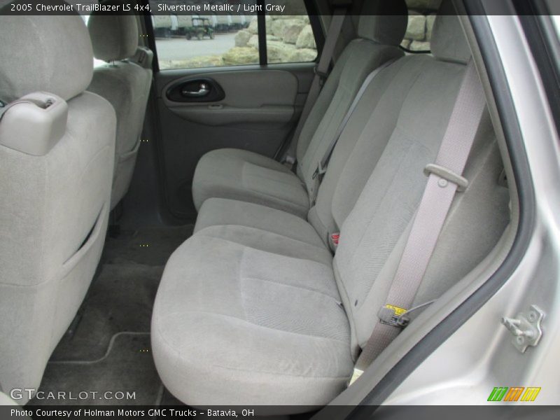 Silverstone Metallic / Light Gray 2005 Chevrolet TrailBlazer LS 4x4