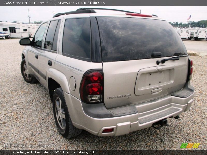 Silverstone Metallic / Light Gray 2005 Chevrolet TrailBlazer LS 4x4