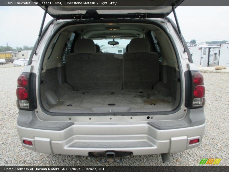 Silverstone Metallic / Light Gray 2005 Chevrolet TrailBlazer LS 4x4