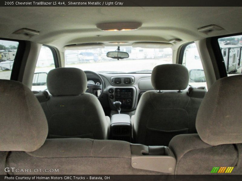 Silverstone Metallic / Light Gray 2005 Chevrolet TrailBlazer LS 4x4